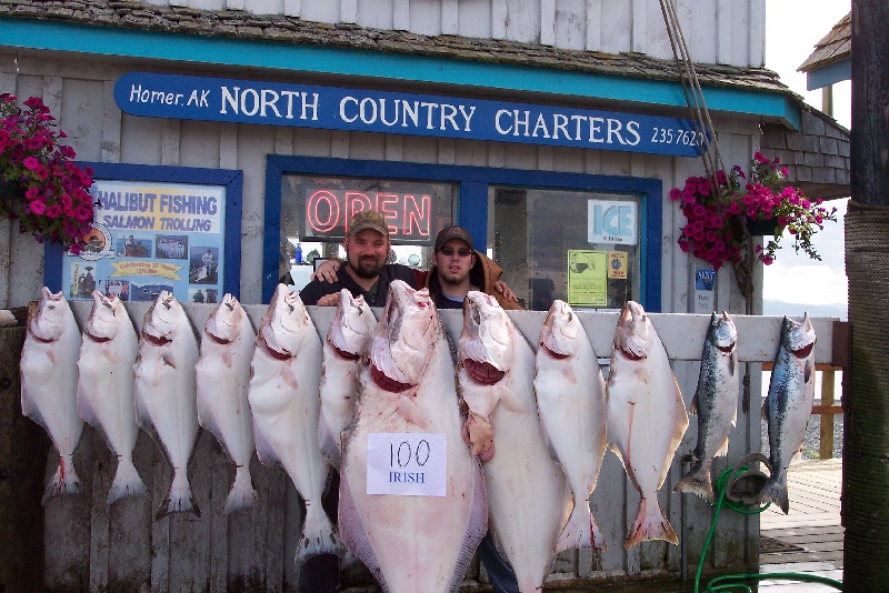 halibut and salmon