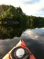 Kayak Fishing at Hopkinton Reservoir Fishing Report