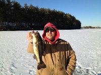 First Ice Fish of 2012 Fishing Report